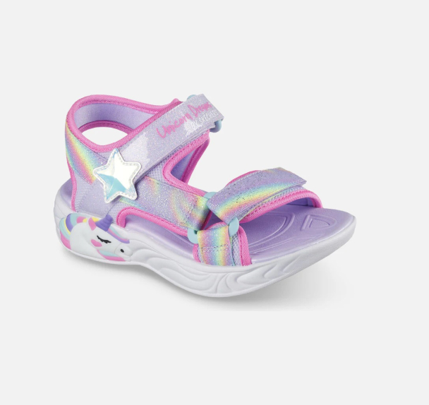 Skechers S Lights - Unicorn dreams sandal - dreamy unicorns - Image 1