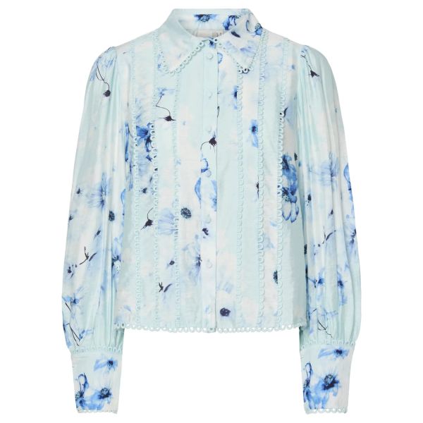Billa Shirt  - Halogen Blue