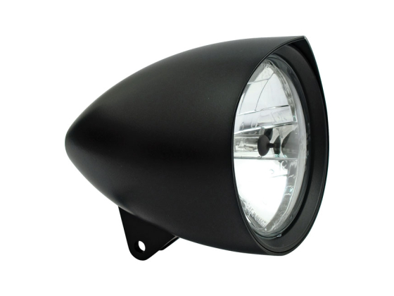 5-3/4" headlamp with peak visor.