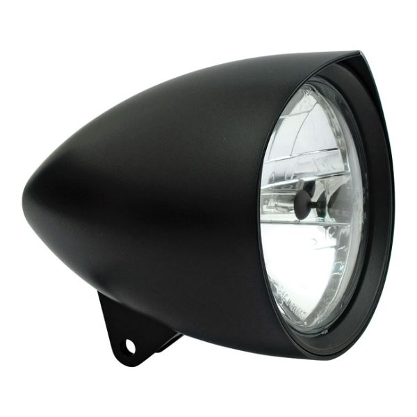 5-3/4" headlamp with peak visor.