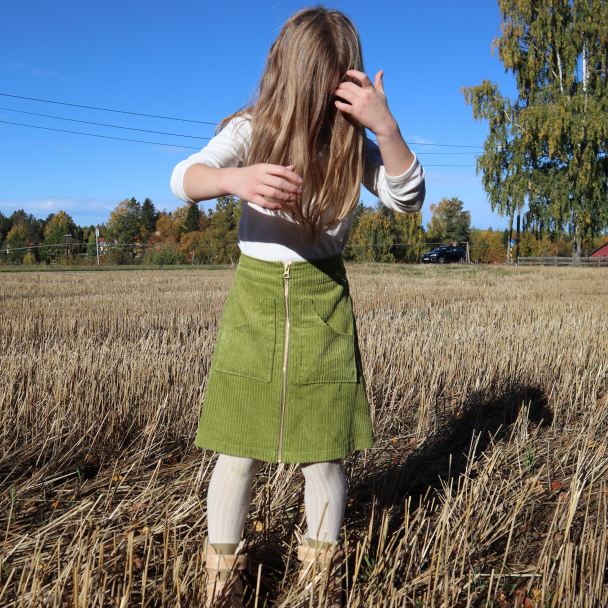 Augusta Zip Høstskjørt, barn - Image 8