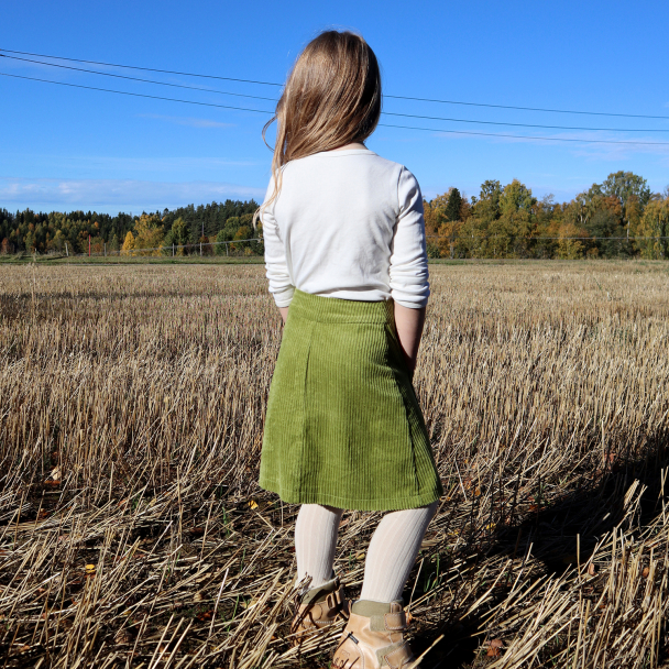 Augusta Zip Høstskjørt, barn - Image 9