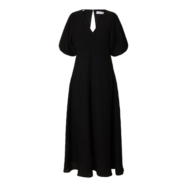 Maddie Midi Dress - Black
