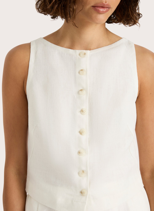 Elia Top - White - Image 1