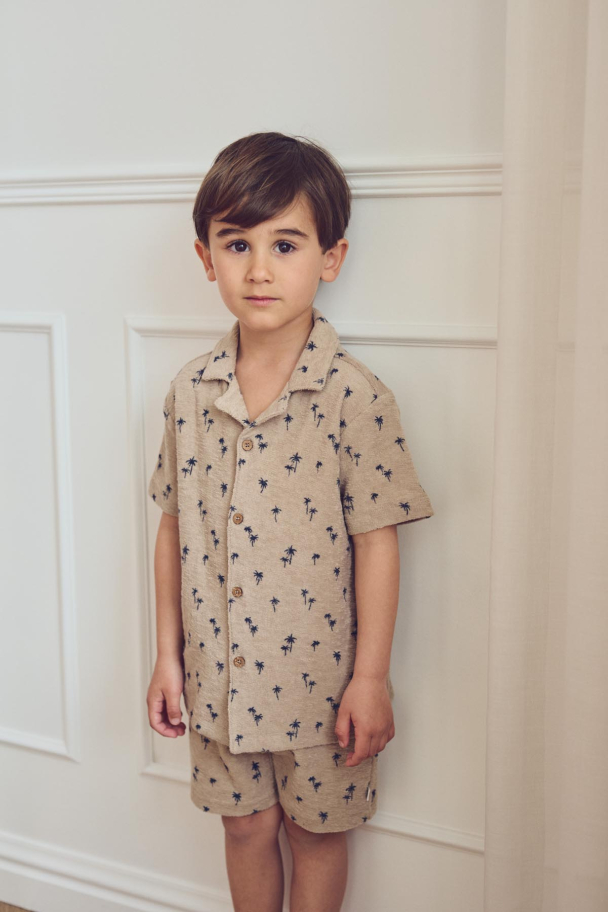 Palm Shorts - Cashmere/Night Blue - Image 2