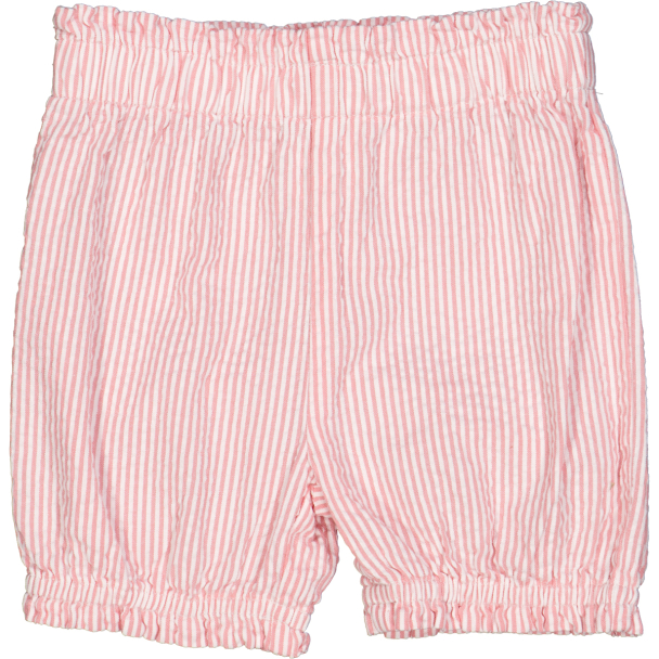 Seersucker Stripe Bloomers - Balsam Cream/Bubblegum - Image 1