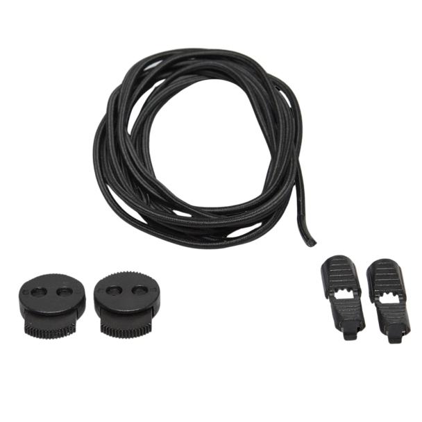 2GO Elastiske lisser - sort - Image 2