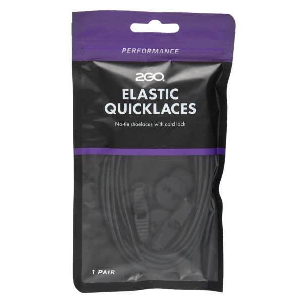 2GO Elastiske lisser - sort - Image 1