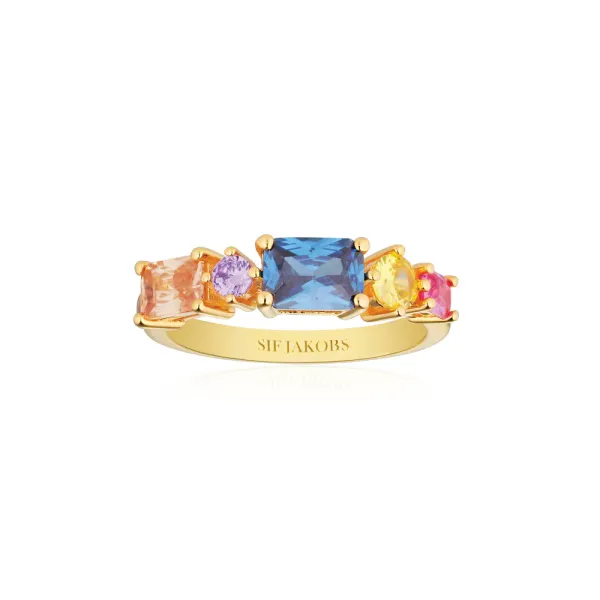 Ring Ivrea, forgylt multi