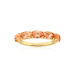 Ring Ellisse Cinque, forgylt champagne