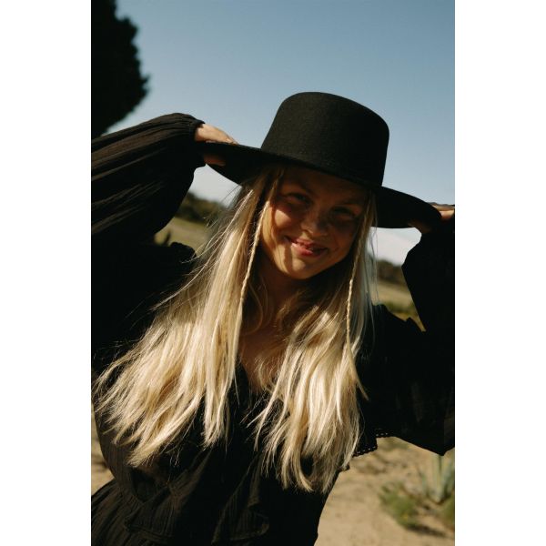 Frill Blouse - Black