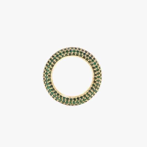COLORFUL RING GREEN GOLD - Image 1