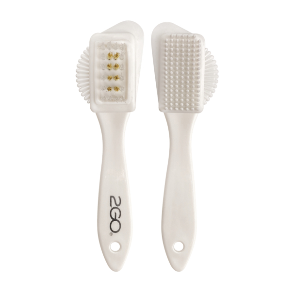 2GO skobørste for semsket og nubuck skinn