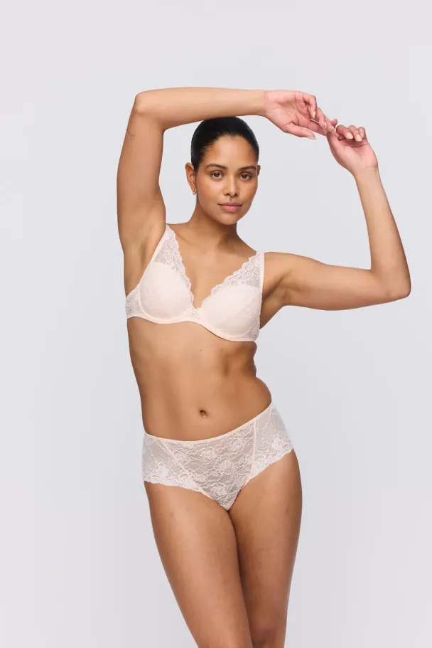 Cyrile padded plunge BH,  crystal pink - Image 6