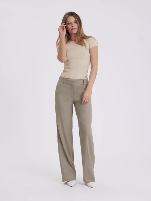 Dena Long Dusty Green Linen - Image 1