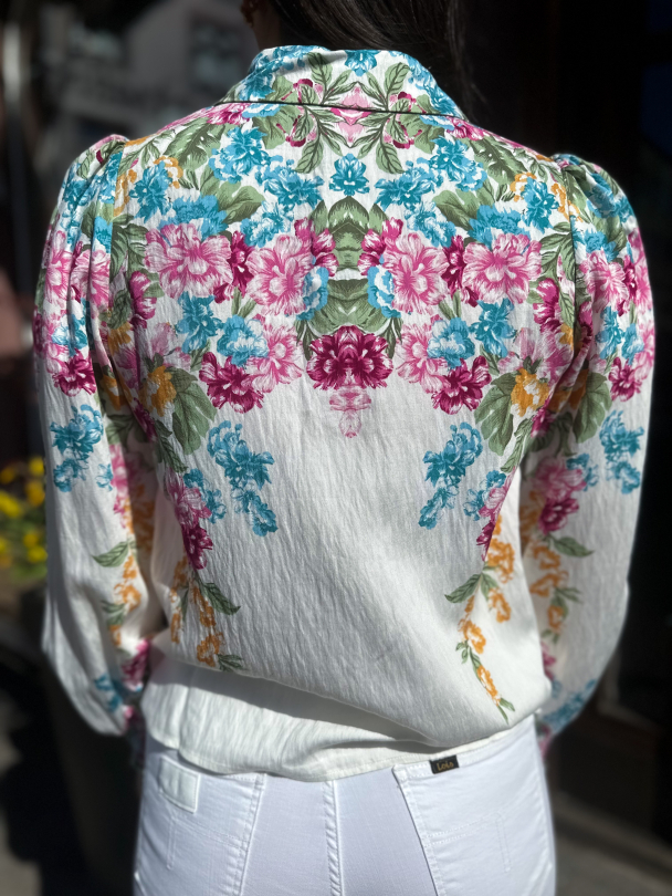 Rosie Shirt - Birch/Rosie Print - Image 3