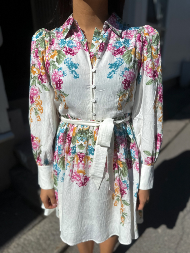 Rosie Dress - Birch/Rosie Print - Image 1