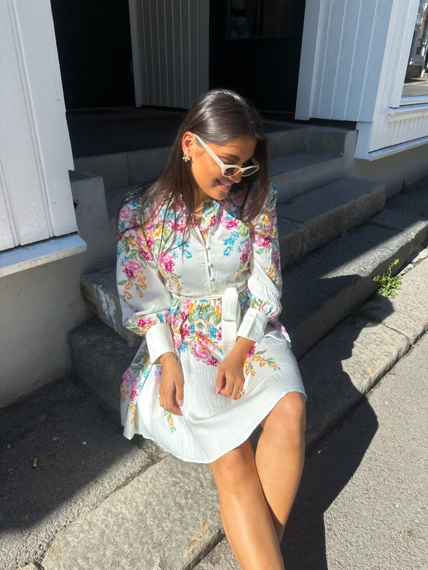 Rosie Dress - Birch/Rosie Print - Image 4
