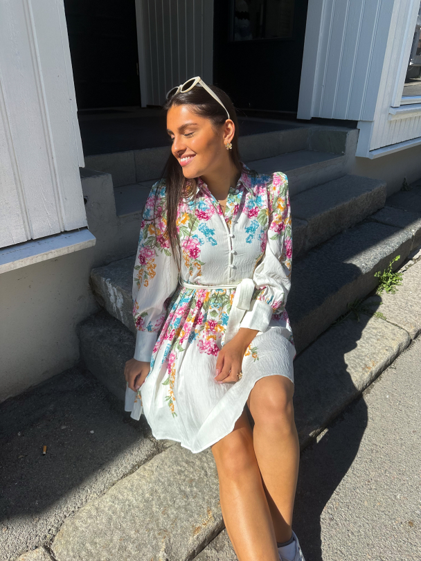Rosie Dress - Birch/Rosie Print - Image 5