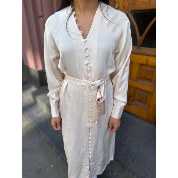Selma Ankle Dress - Sandshell 