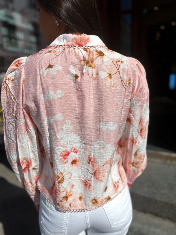 Billa Shirt  - Chintz Rose - Image 2