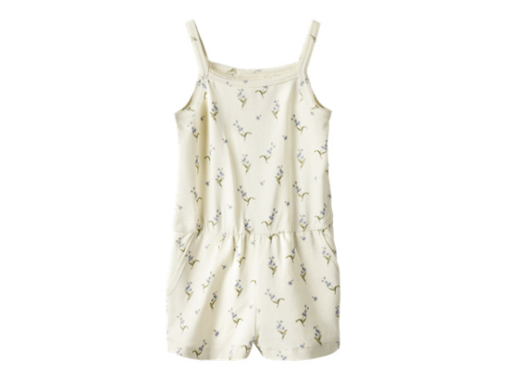 Gayo Sak Strap Suit, Coconut milk - Lil Atelier 