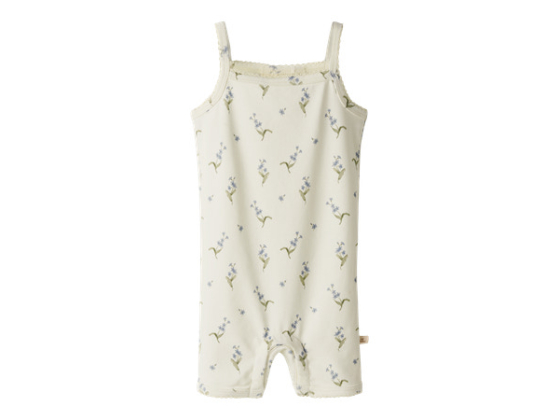 Gayo Sao Strap Suit, Coconut Milk FORGET ME NOT - Lil Atelier 