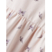 Gayo San Strap Dress, Peach Blush Butterfly - Lil Atelier 