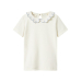 Fundo Slim Top, Coconut Milk Zen Blue - Lil Atelier 