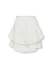 KOGesther Skjørt Volang Offwhite