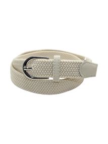 Strikkbelte 3 cm Lys Beige