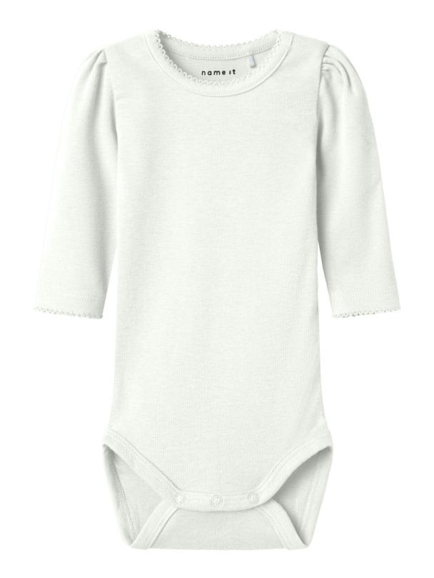 NBFfallon Body Bomull Hvit
