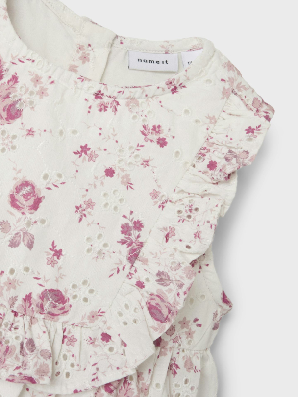 NMFfembroder Kjole m/blomster - Image 3