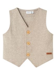 NMMfollow Jersey Vest Beige
