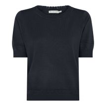 T-skjorte Strikket 177 178 Marine