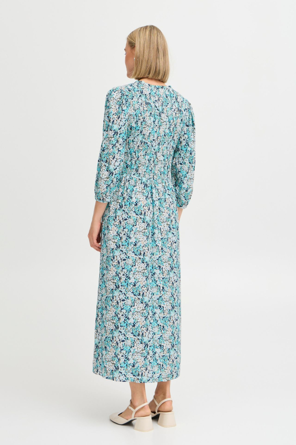 FRlalu Kjole Blomster Blå - Image 2