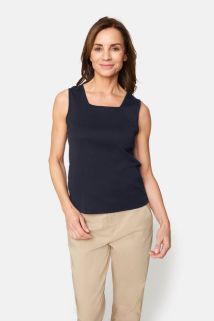 Singlet Bomull 200453 Marine