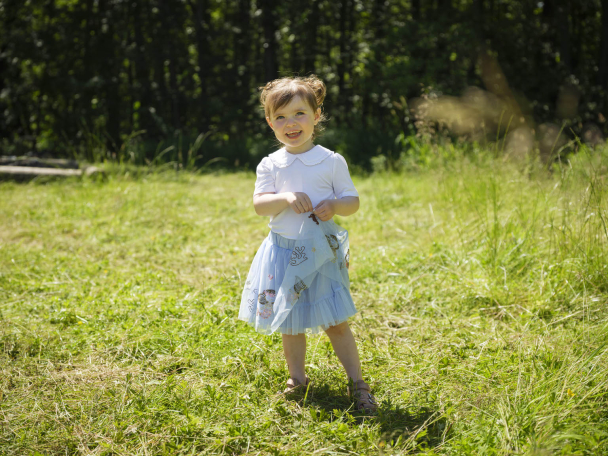 Ninna Skjørt Blå - Image 1