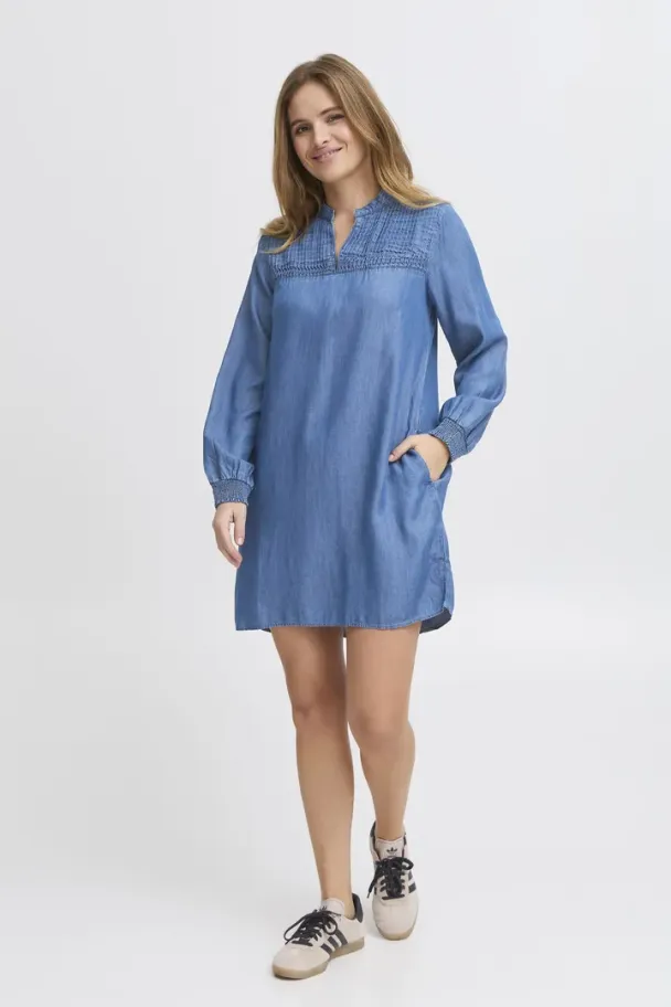 PZGaja Kjole Kort Blå - Image 2