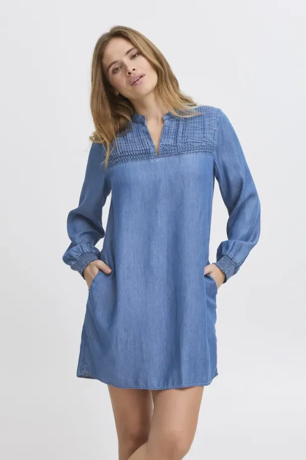 PZGaja Kjole Kort Blå - Image 1