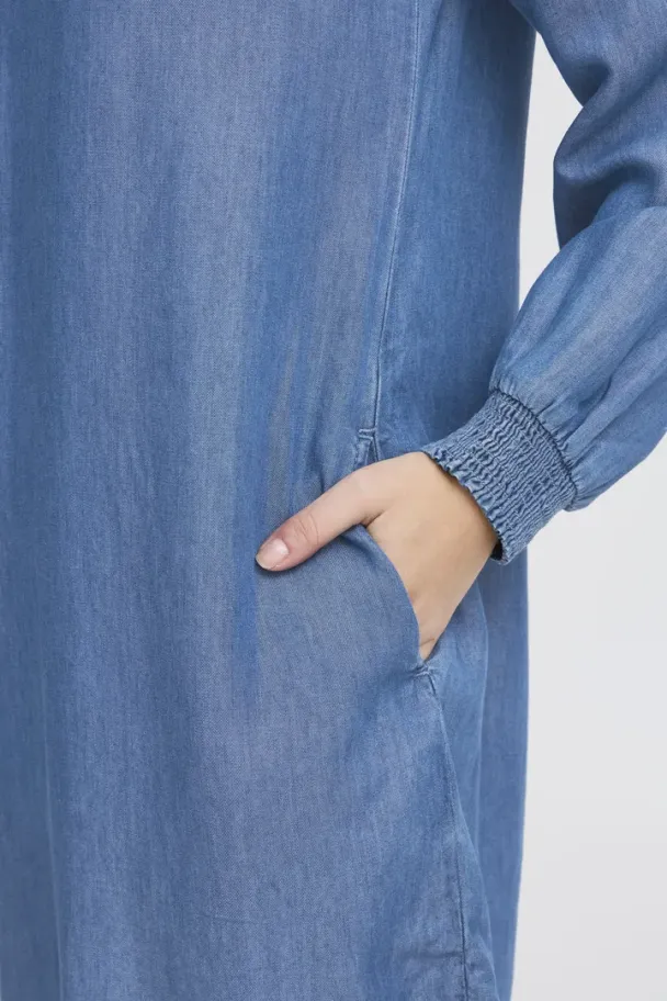 PZGaja Kjole Kort Blå - Image 7