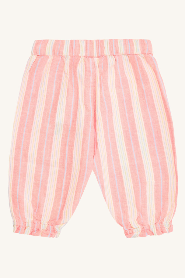Trine Bukse Rosa Striper - Image 1