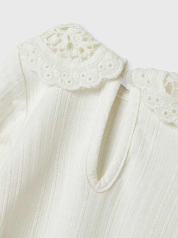 NBFfioline Body m/krage Offwhite - Image 3