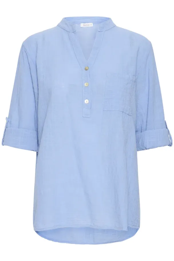 SBalexa Bluse Blå - Image 1