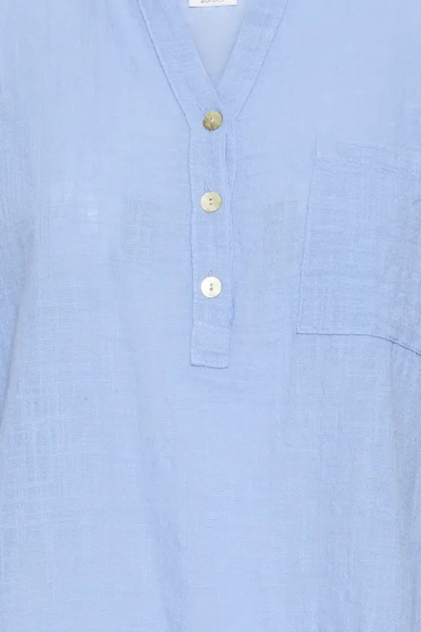 SBalexa Bluse Blå - Image 3