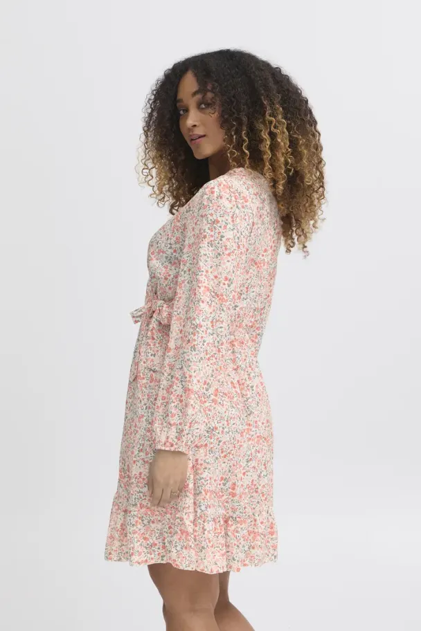 SBbelmo Blomster Kjole Oransje - Image 2