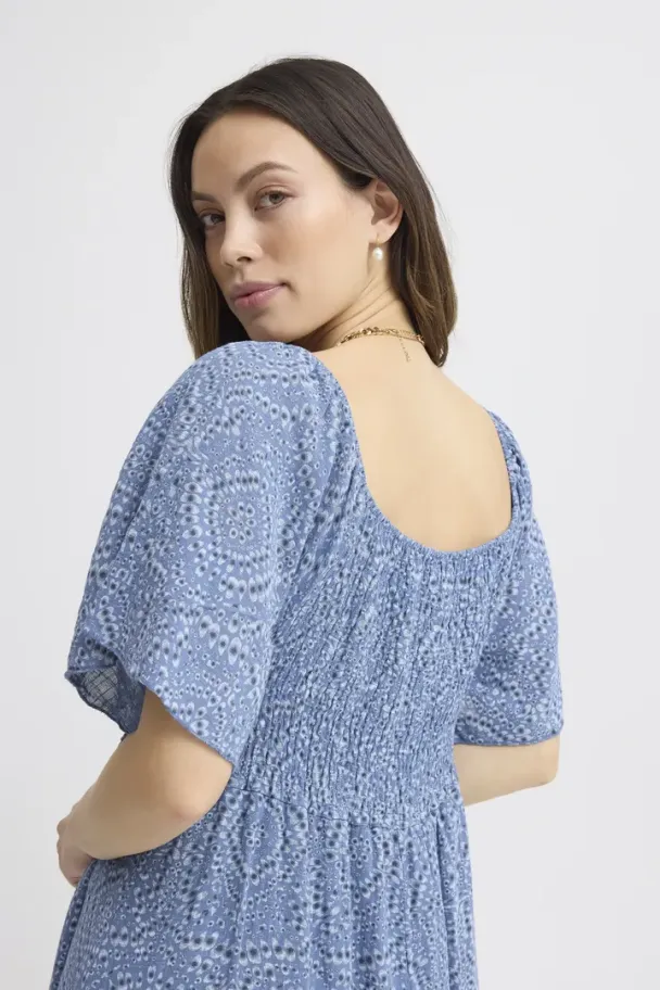 SBalexa Batic Kjole Blå - Image 5