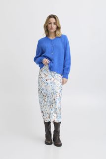 SBlee Skjørt Blomster Blå