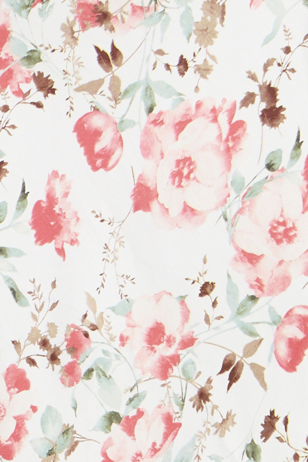 SBlee Skjørt Blomster Oransje - Image 2