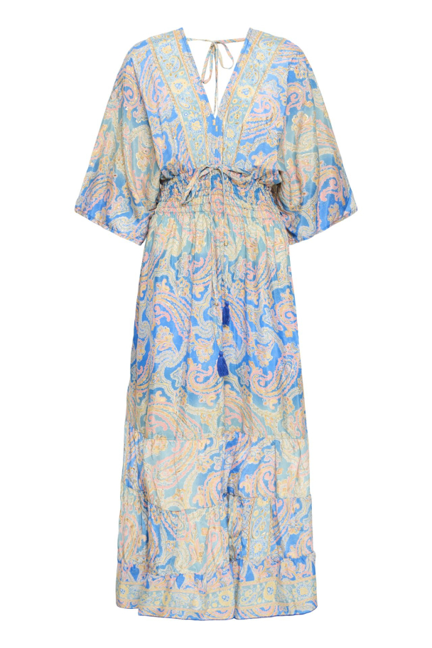 SBIlsebeth Kjole Blå Multi - Image 1